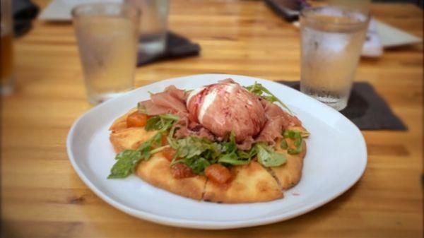 Flatbread burrata