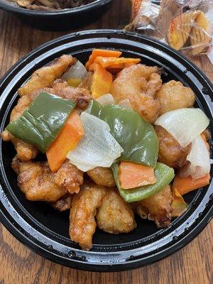 Sweet and Sour Shrimp