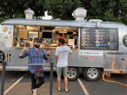 First food truck you'll see at the lot