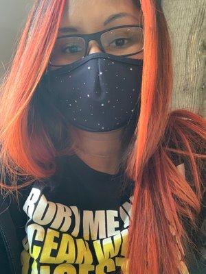 Orange hair!