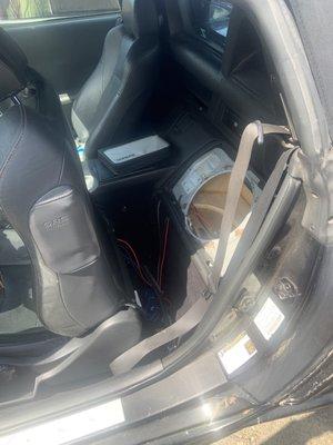 Amp and speaker stolen