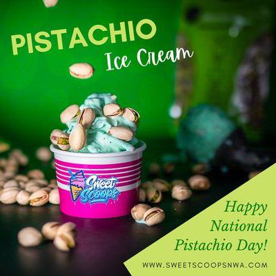 Pistachio ice cream