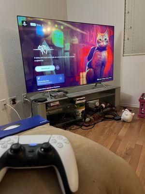 Playing my new PS5