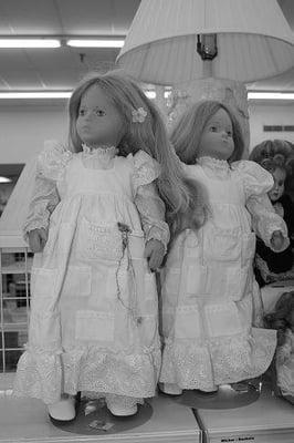 Creepy dolls at DAV