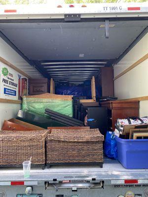 Heavy furniture never been a problem for swiftly done movers