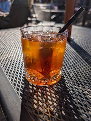 Cider donut old fashioned