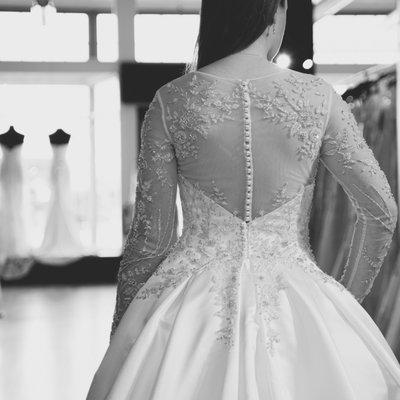 Our affordable collection of gorgeous wedding dresses ranges in price from $800 - $2500