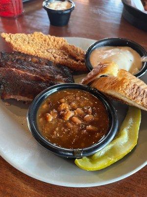 The new lunch special. "The Lakeside." Featuring delicious catfish.