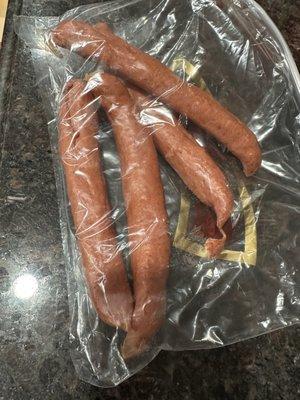 Meat sticks 5/$10, they are 3oz each. So damn good!!