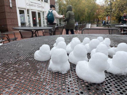 Snow ducks at Family Fest 22