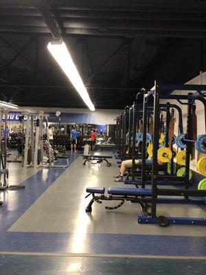 New benches and plates for squat racks