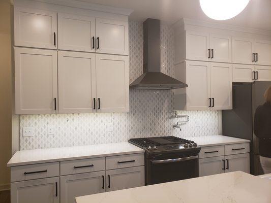 We do kitchen backsplash.