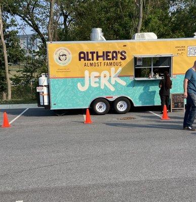 Beautifully painted food truck!