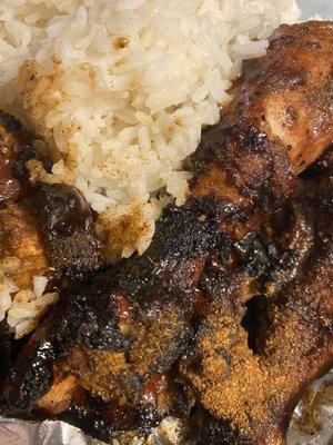 Jerk Chicken w rice