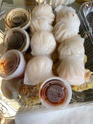 Mix box of our dim sum orders