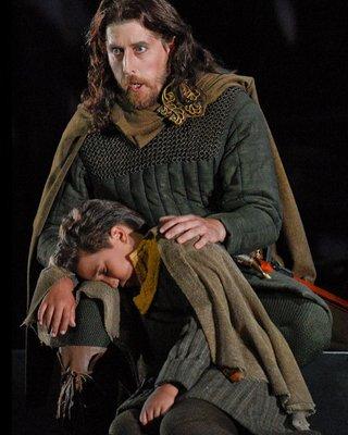 Isaiah Morgan, starring in "MACBETH" at The LA OPERA