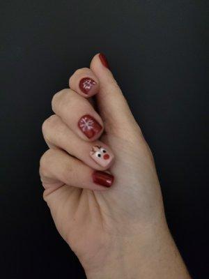 Amy does the best nail, pays attention to detail, and guarantees a relaxing experience. Call now for that appointment.