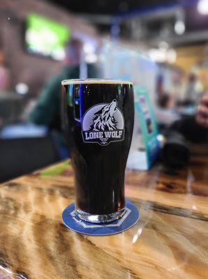 Black Wolf Rye Stout 6.4%ABV