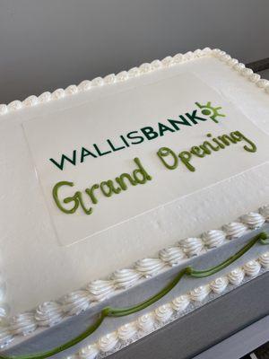 Grand Opening Cake