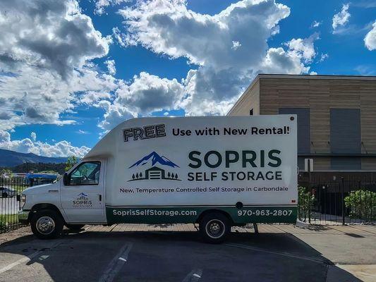 Free truck use with rental