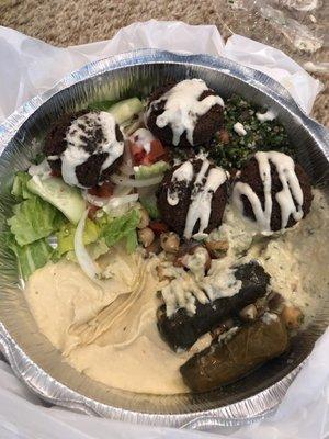 Falafel plate