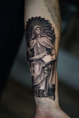 Sculpture tattoo