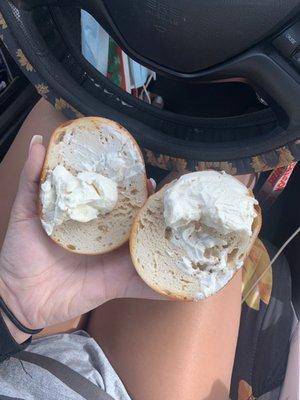 Bagel with Cream Cheese