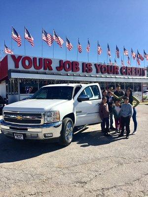 Big truck for a big family!! Making people happy is what we do best at Giant Auto Mart :D