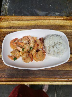 Garlic shrimp