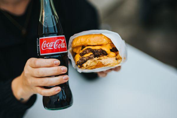 Mexican Coke & Burgers