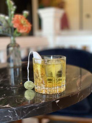 Cocktails infused with locally sourced tea.