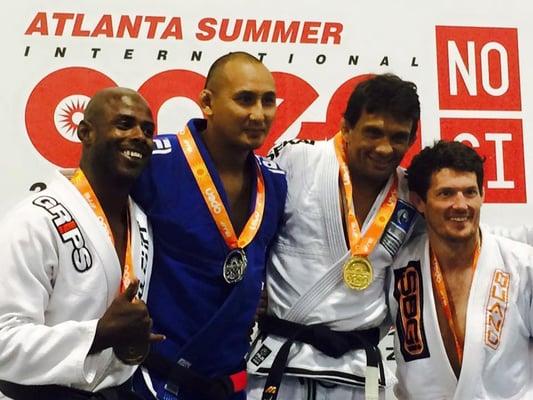 Professor Marcelo Motta wins Gold at the IBJJF Atlanta Open