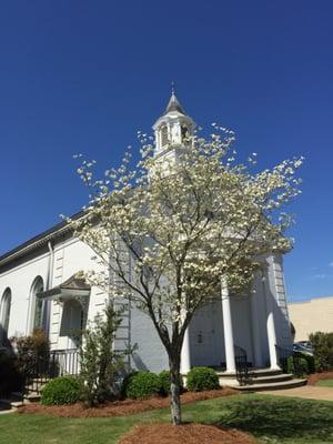 The Chapel at First Baptist Church Opelika. The chapel was the original church building, sanctuary.