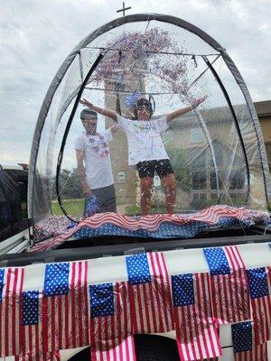 2023 4th of July parade In Lago Vista