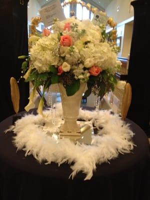 Table piece at Albany Golf and Event Center