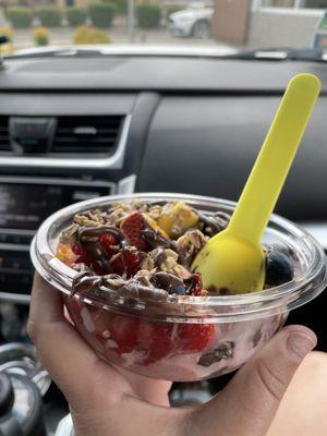 Wild berry acai bowl