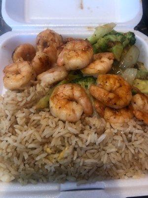 Hibachi shrimp