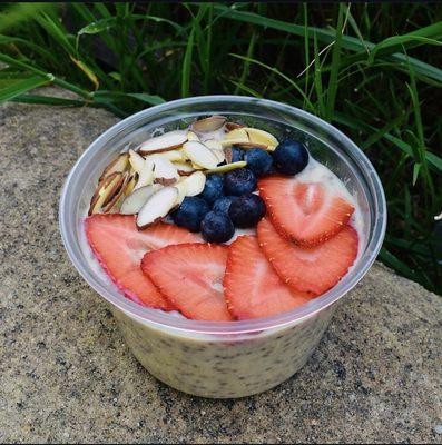 Avena con fruta