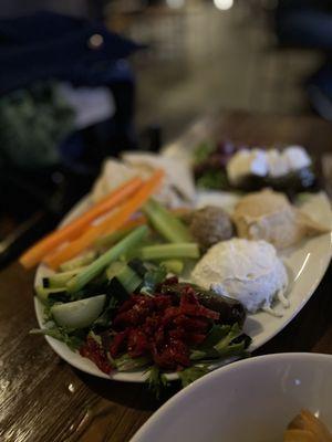 Mediterranean platter