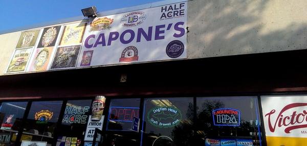 Outside of Capone's