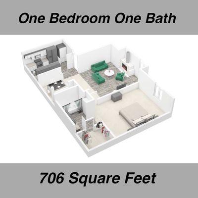 706 Sq Ft