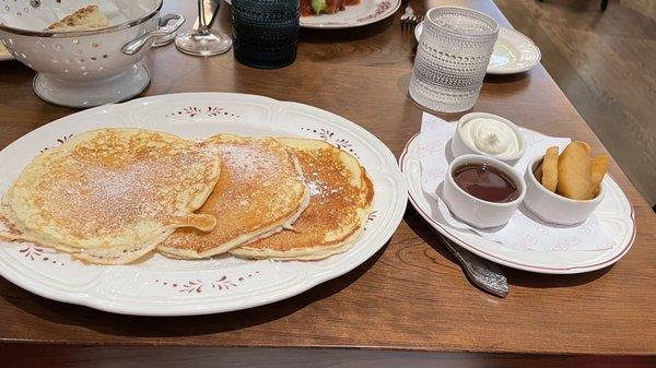 Lemon Ricotta pancakes