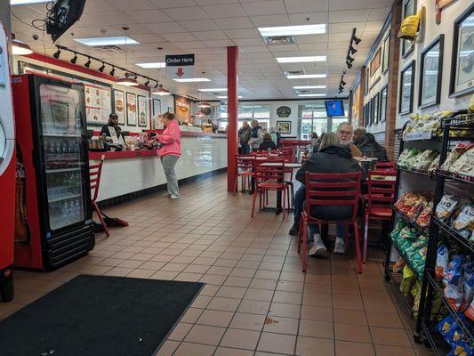 Dining area