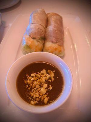 Shrimp and Pork Salad Rolls