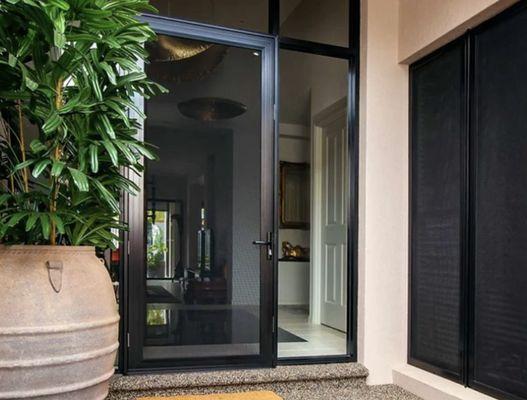 Crimsafe® Security Doors. Strong Security to protect what matters most. Security Doors Company Honolulu Oahu HoloHolo Screens 808-374-5433