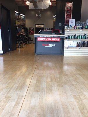 First time at Sport Clips Hillard New Rome Road location.