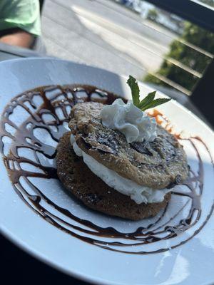 Chocolate Chip Cookie Sandwich