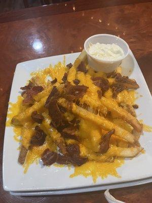 Bacon  cheese fries