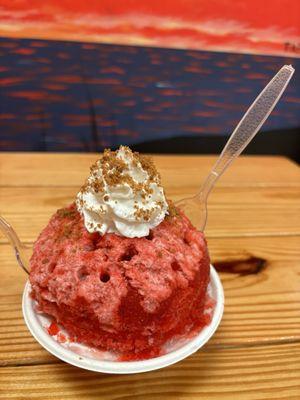 Strawberry Shortcake Shaved Ice Cream