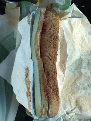 Footlong meatball